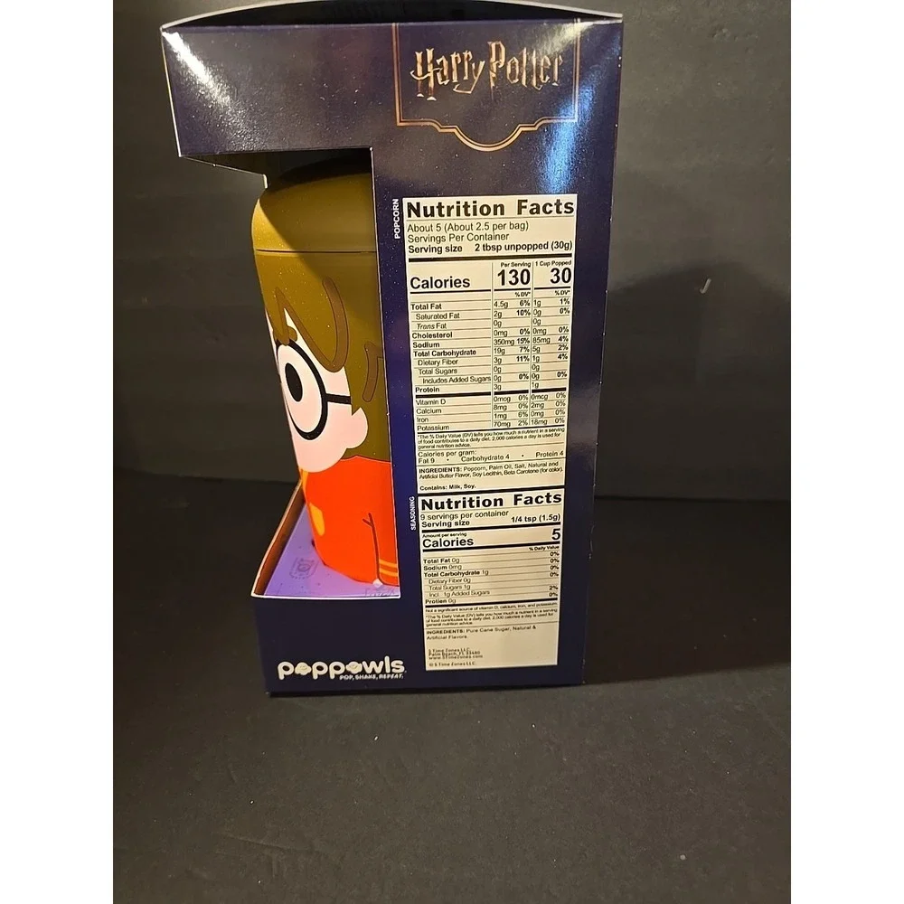 Harry Potter Poppowls At Home Movie Theater Popcorn Bucket/kit